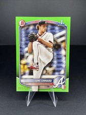 2025 Bowman Prospects Luke Sinnard Neon Green Border 83/399 #BP-62