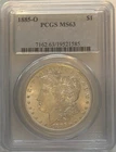 1885-O MS63 U.S. Silver Morgan Dollar Coin PCGS Certified