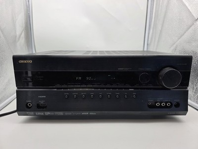 Onkyo TX-SR607 7.2 Ch Home Theater AV Receiver Bundle HDMI Dolby TrueHD