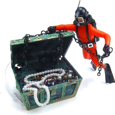 Fish Tank Ornament Dekoration, Aquarium Deko, Aktion Aquarium Ornament, Tauch...