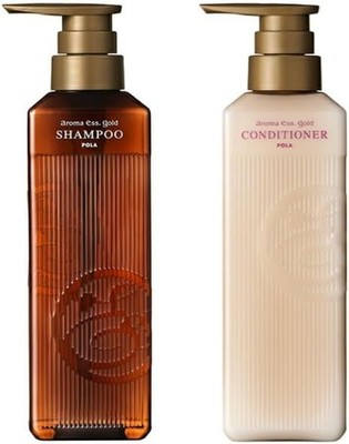 POLA Aroma Ess Gold 1000ml 4点セット Pola Aroma Ess. Gold Hair Shampoo and Conditioner 460ml | eBay