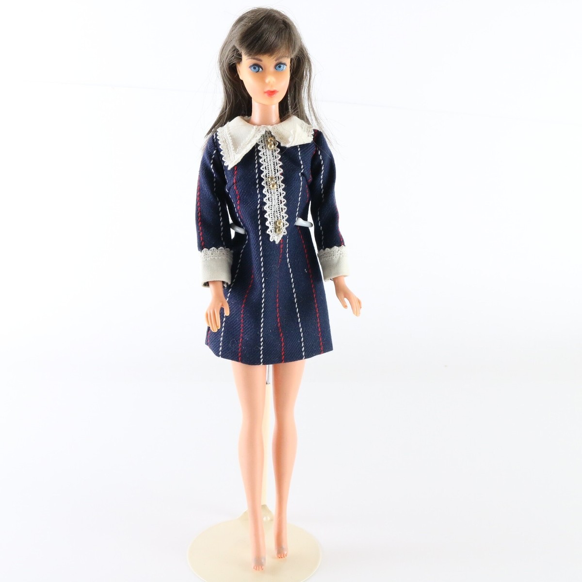 Vintage Barbie TNT Twist N Turn 1962 Midge Japan Mod Dress Mattel