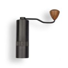 Varia Hand Grinder Black Manual Coffee Grounder 110 Grind Adjustments 38 mm Burr