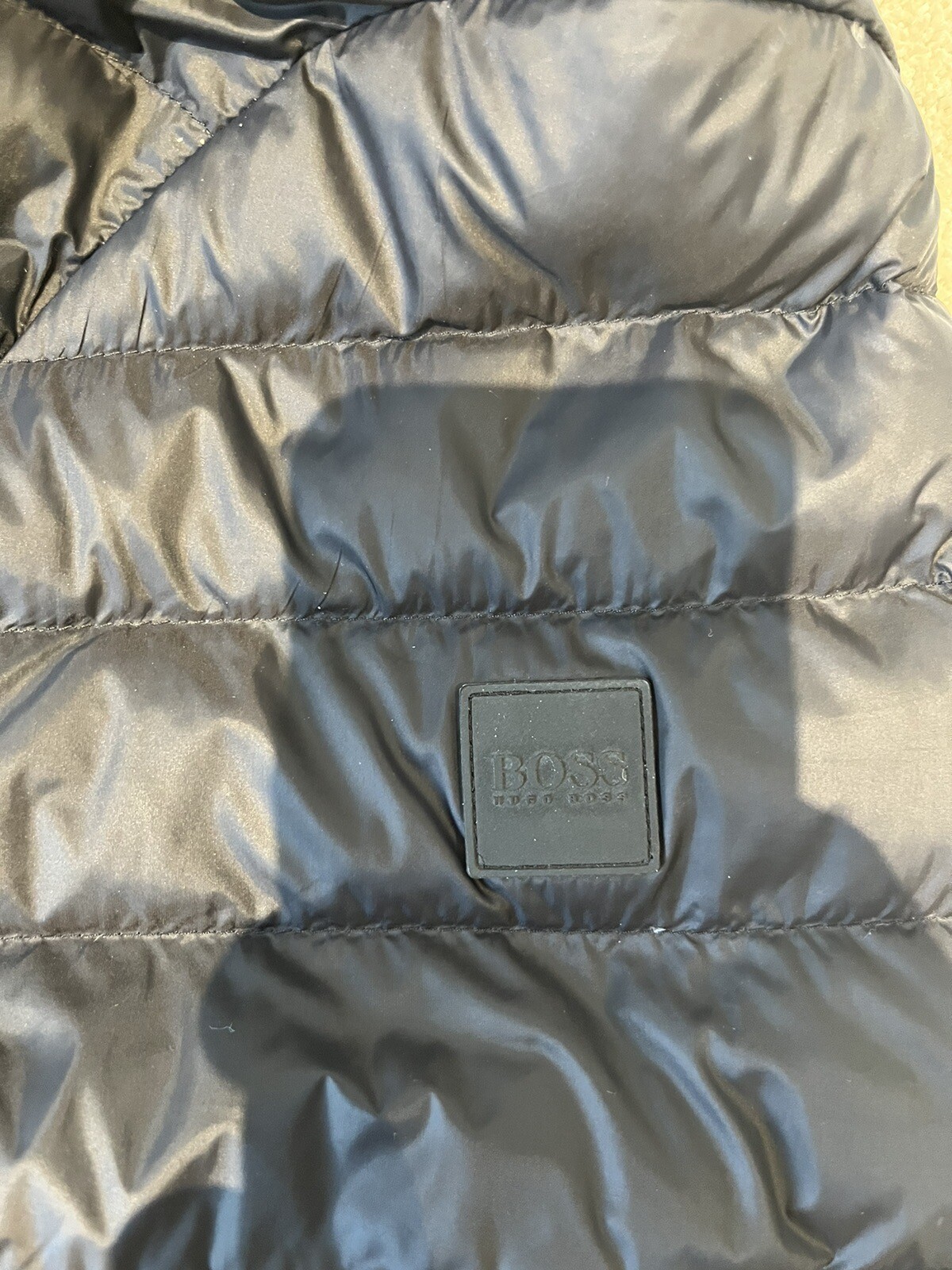 Hugo boss Real down jacket size XL Mens Black duck down eBay
