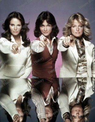 8x10 Print Jaclyn Smith Farrah Fawcett Kate Smith Charlie's Angels 1976 #SDEV