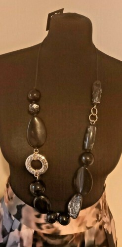 BETTY JACKSON STATEMENT NECKLACE black 