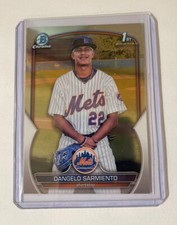2023 Bowman Chrome 1st Dangelo Sarmiento New York Mets #BCP-161
