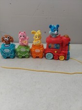 VTech Connect and Sing Animal Train Learning Pull Toy Baby. Tested EUC