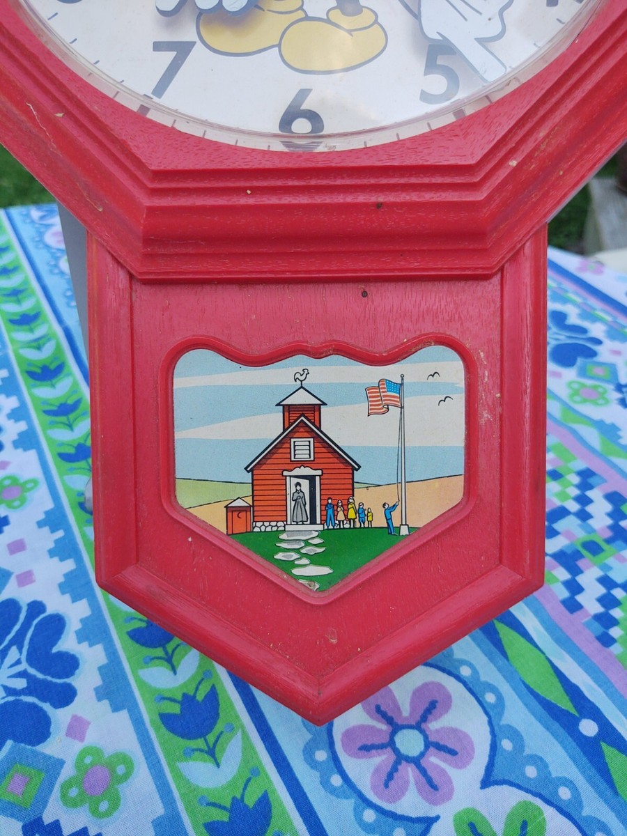 Vintage Mickey Mouse Electric Clock, Welby By ELGIN | eBay