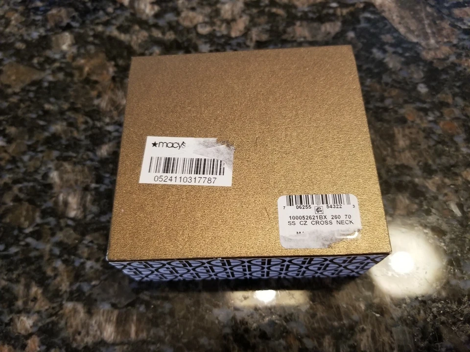 COLLAR CRUZ CIRCONITA CÚBICA PLATA ESTERLINA GIANI BERNINI #93 Foto 4 de 4