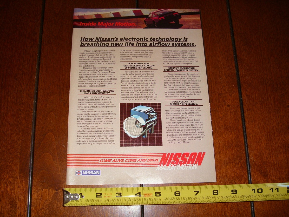 1985 NISSAN 300ZX ORIGINAL AD | eBay