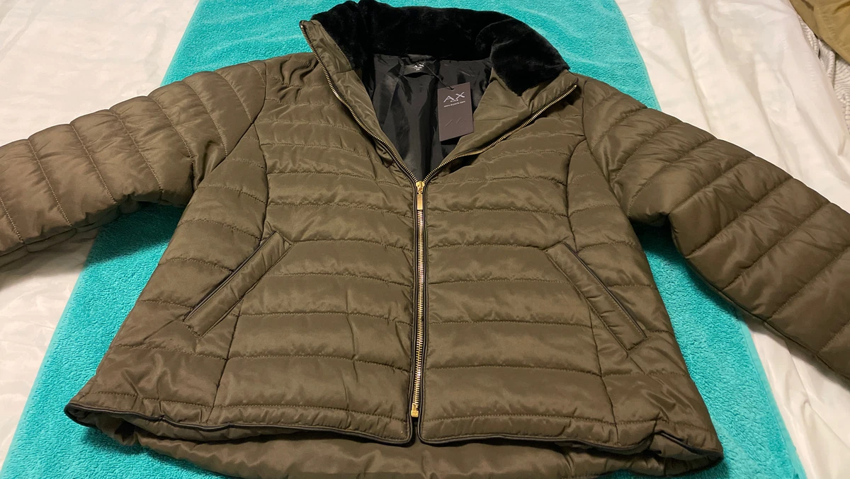 Ax paris padded high neck best sale jacket