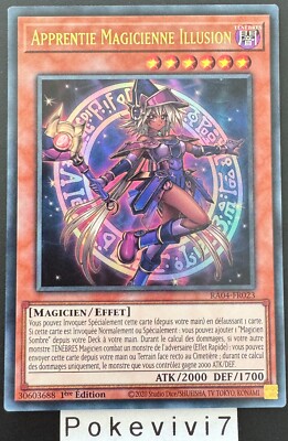 Yu-Gi-Oh! Karte ZAUBERLEHRLING ILLUSION RA04-FR023 UR NEU