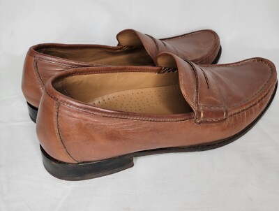 Cole Haan Aiden Grand OS Men\'s Penny Loafers Shoes Size 11 M Leather C22771 Cole Haan Aiden Grand OS Penny II Loafer Slip On Brown Mens  main image 2