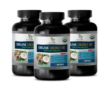 vitamins skin and digesting - COCONUT OIL ORGANIC - digestion natural way 3 BOTT