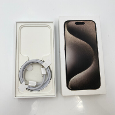 Apple iPhone 15 Pro - 256GB - Natural (Unlocked) - Open Box