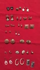 Vintage Costume Jewelry Earrings (19 pairs)