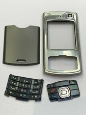 Genuine Used Nokia N80 Full Housing Fascia Case Back Battery Cover & Keypad