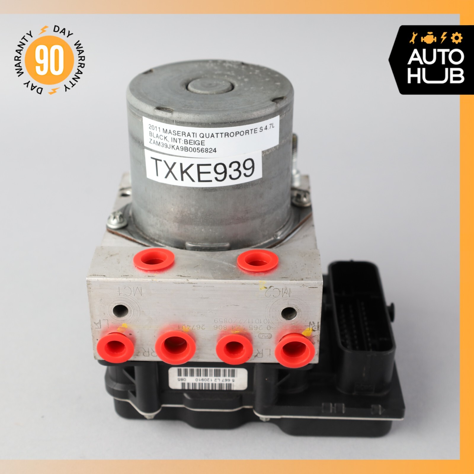 09-13 Maserati Quattroporte GranTurismo ABS Anti Lock Brake Pump Module OEM 74k
