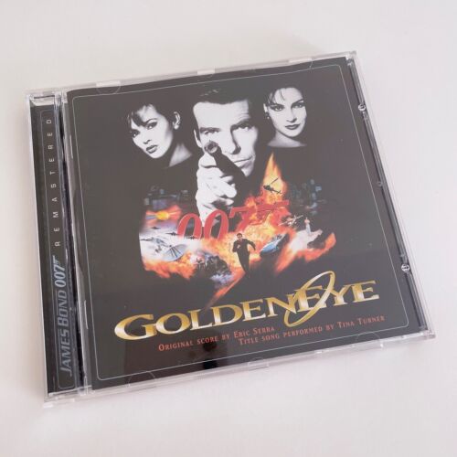 Goldeneye Original CD Soundtrack by Eric Serra - James Bond 007 - Remastered - Afbeelding 1 van 10