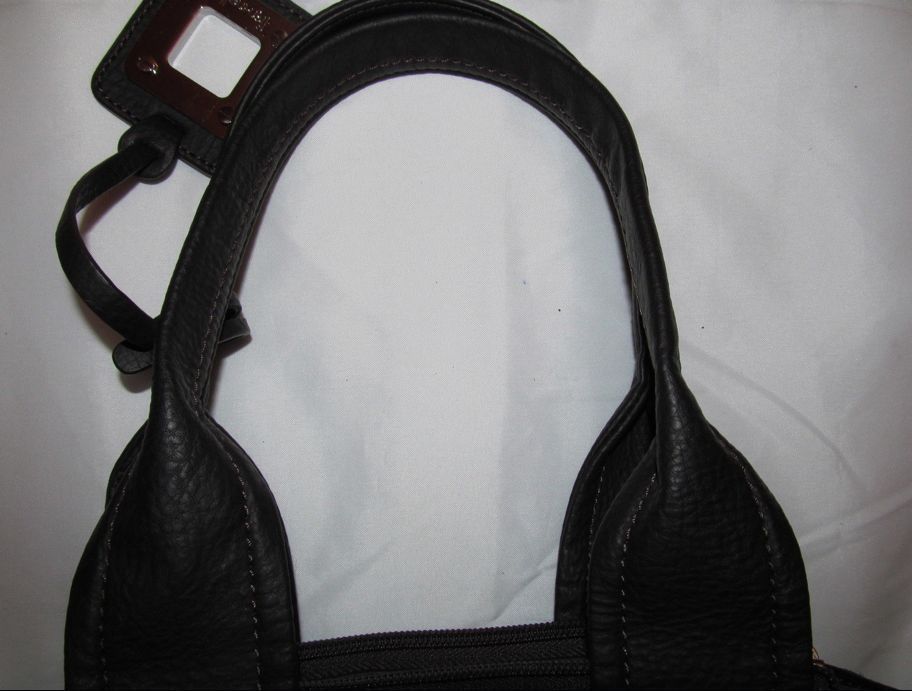 TIGNANELLO color block patchwork suede leather sh… - image 6