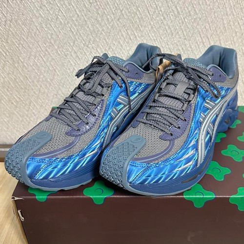 Scarpe da corsa sneakers donna ASICS Kiko Kostadinov GEL-FLAMMAE blu US11 nuove - Foto 2 di 5