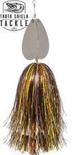 Tooth Shield Tackle 310 Musky Bucktail Muskie Inline Spinner (Nickel Sucker)