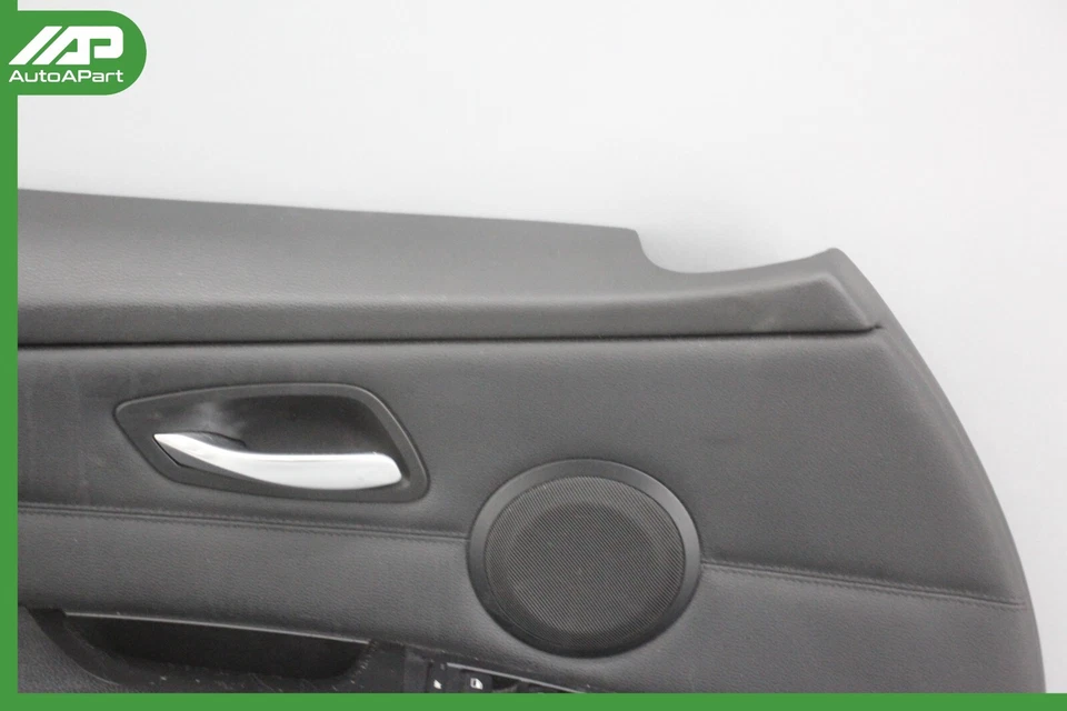 ✅ 09-11 BMW E90 328i 335d M3 Conjunto de panel interior de puerta del conductor delantero izquierdo OEM Foto 3 de 4