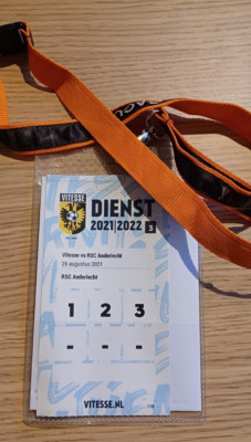 Ticket 2021 Vitesse vs. RSC Anderlecht Conference League Joshua Cullen