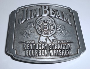 jim beam belt buckle