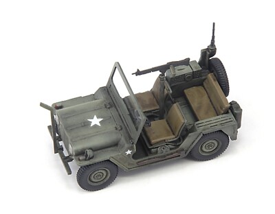 S-Model 1/72 US M151A1 Jeep With M60 Gun Finished Product Model #CP3208