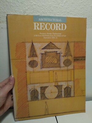 Architectural Record Sept 1983-II Business Design Engineering M 1265