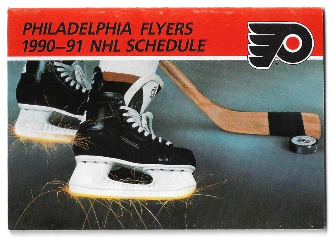 Хоккей Philadelphia Flyers 1990 г. винтажные спортивные сувениры