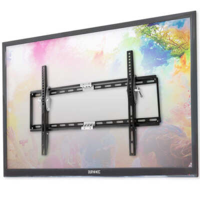 Duronic TVB777 Wandhalterung TV 60'' Zoll 40kg VESA 600x400 neigbar LED OLED