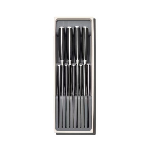 OXO In Drawer Knife Organizer: Utensil Storage, Knife Holder, Drawer Insert