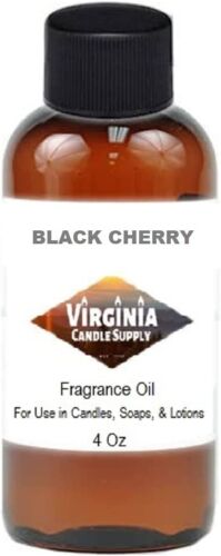 Black Cherry Fragrance Oil (4 oz Bottle) for Candle Making, Soap Making, Tart... - Picture 1 of 8