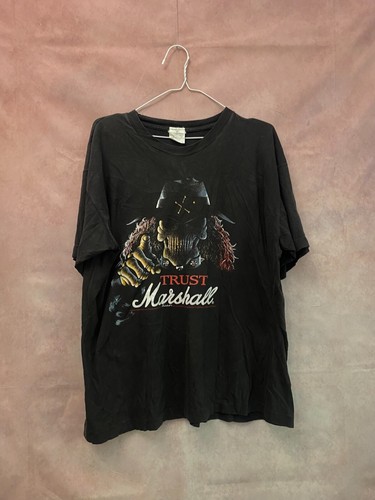 Marshall Amplification 90s Vintage MusicTaille T-Shirt Black Size XL - Picture 2 of 8