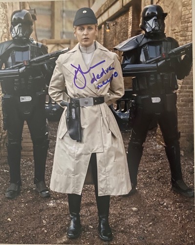 Denise Gough - ORIGINAL signed Dedra Meero Star Wars Andor 10x8 Autogramm