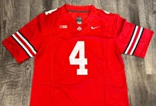 Jeremiah Smith Ohio State Red Jersey Men’s Size S-XXL