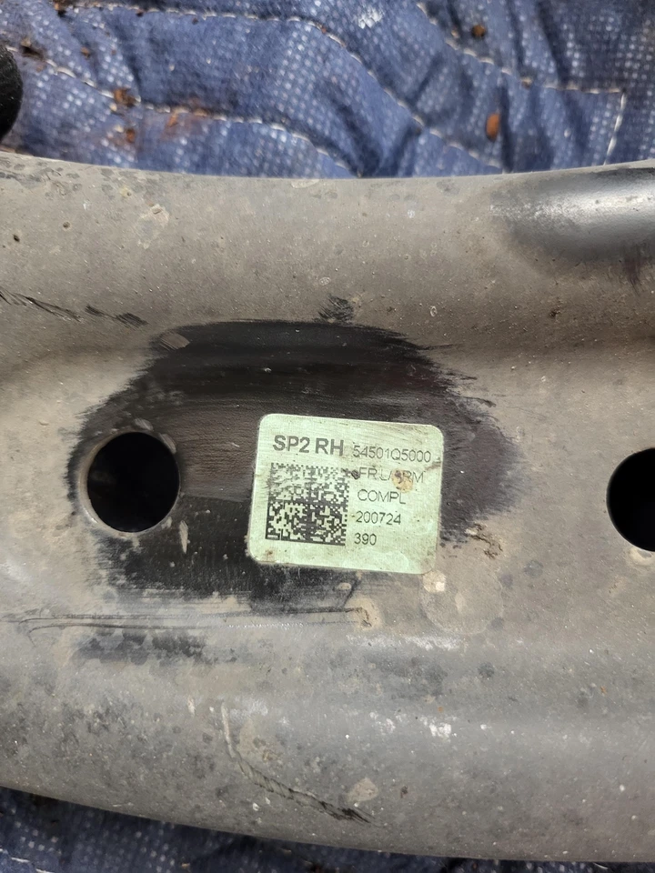 Right Passenger Front Suspension Knee 2021 Kia Seltos S 2.0L FWD 54651-Q5200 22 - Image 3 of 4