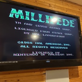 Millipede (Nintendo NES) Authentic Game Cart Only Clean & Tested