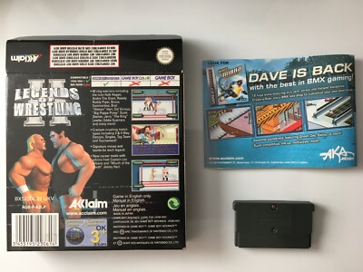 Legends of Wrestling II 2 (Boxed Complete) GBA Game Boy Gameboy