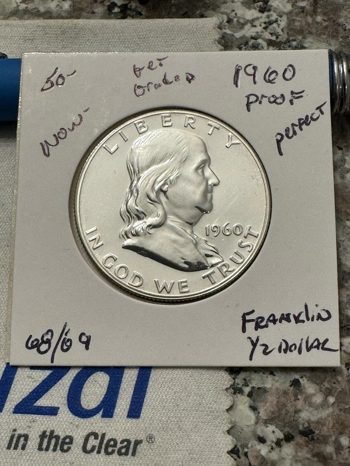 1960 Proof Franklin Half Dollar (Perfect Proof) - Image 3 of 3