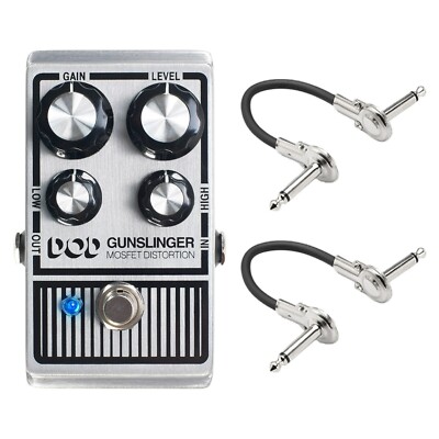 New DigiTech DOD Gunslinger Mosfet Distortion Guitar Effects Pedal