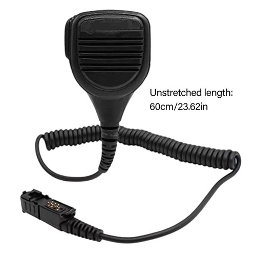Two Way Radio Speaker Microphone With Easy Clear Voice Transmission For PMMN4076 - Zdjęcie 7 z 7
