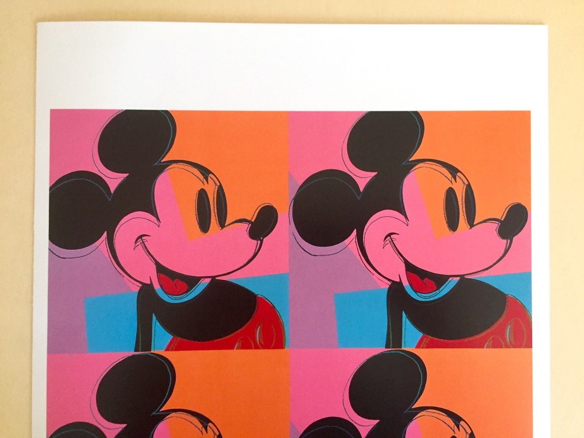 ANDY WARHOL FOUNDATION RARE 1995 POP ART LITHOGRAPH PRINT