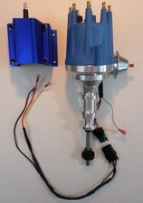 Ford Y Block 272 292 312 Blue Small Hei Distributor 50000 Volt Blue Coil Ford Y Block 272 292 312 Blue Small Hei Distributor 50000 Volt Blue Coil