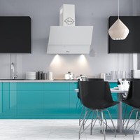 Gurari Gch 268.6 Dunstabzugshaube Abzugshaube 60Cm 1000M³/H Kopffrei Weiß
