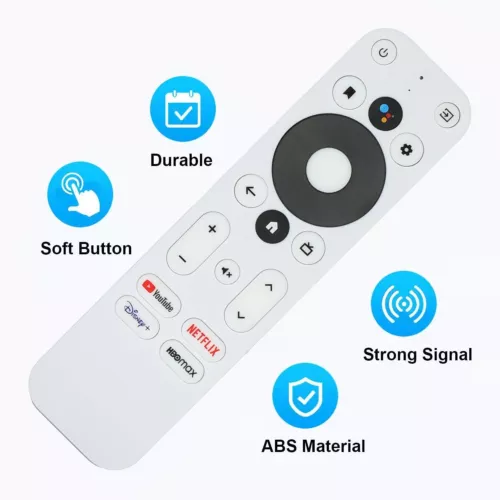 New For ONN Android TV 4K UHD Streaming Voice Remote Control 100026240 100024646 - Picture 3 of 4