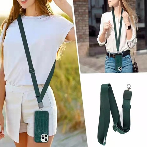 Universal Crossbody Nylon Patch Cell Phone Lanyards Rope Phone Straps Lanyard* L - Photo 2 sur 67